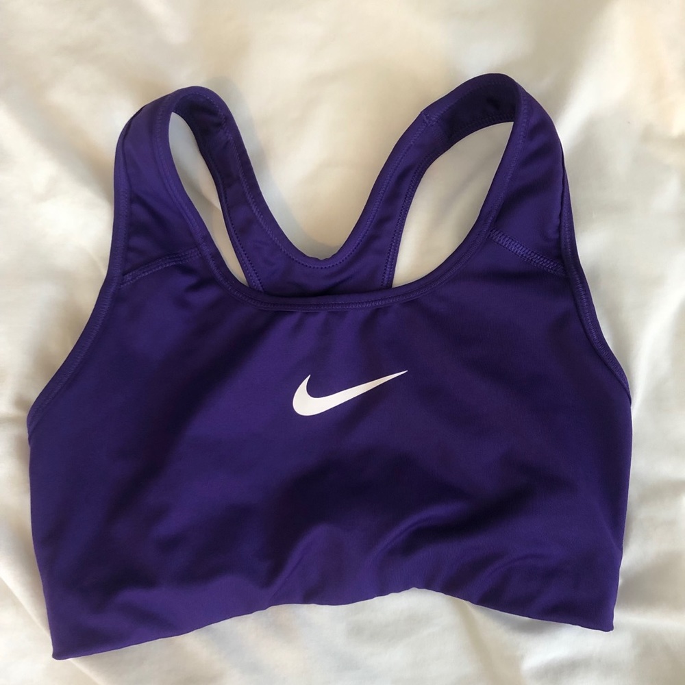 Purple Nike Sports Bra